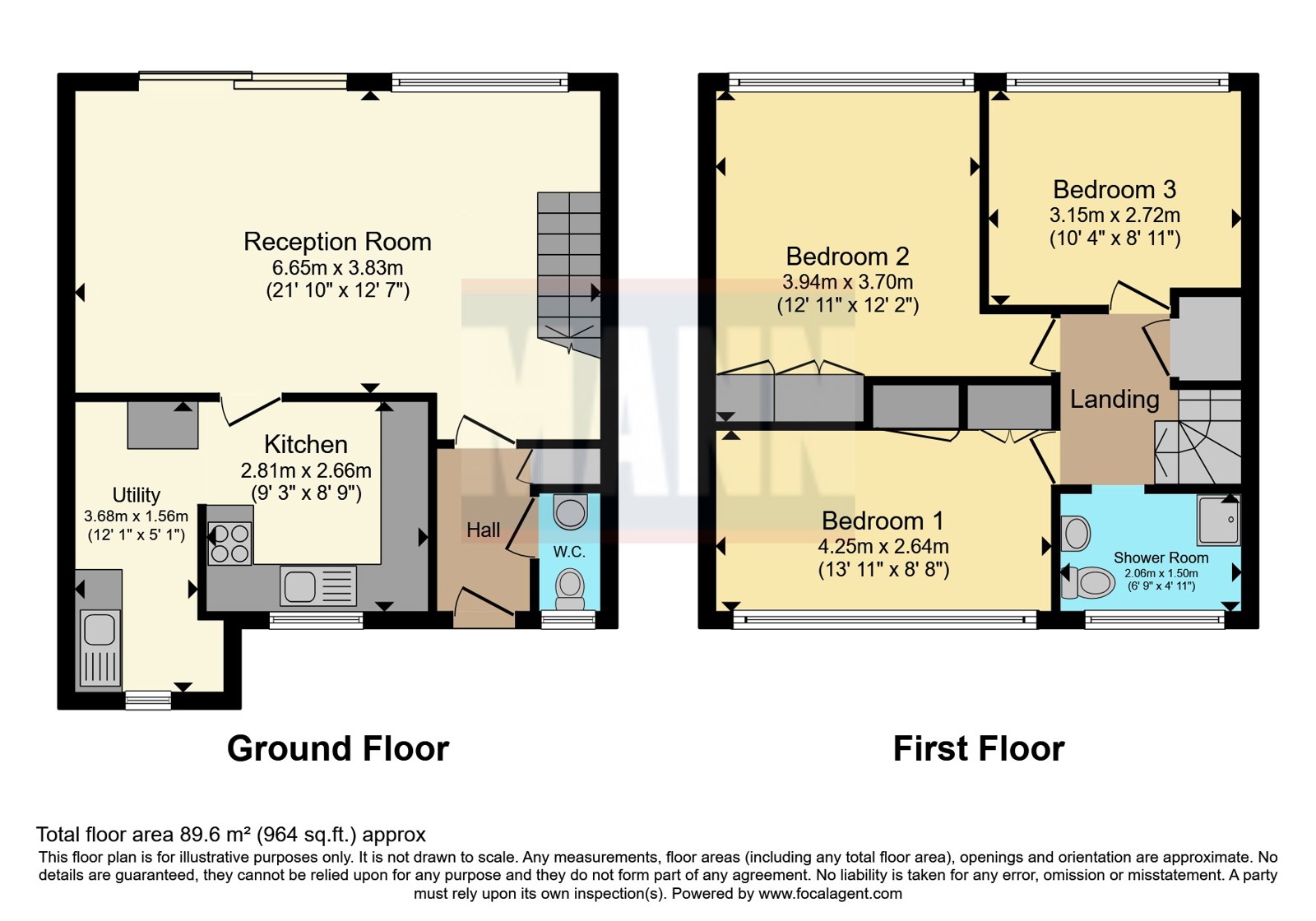 69, Park Hill Rise, Surrey floorplan