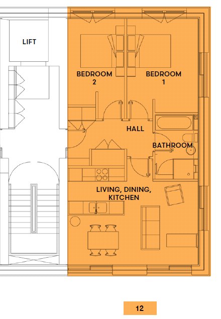 12, Chi Kober, Hayle floorplan