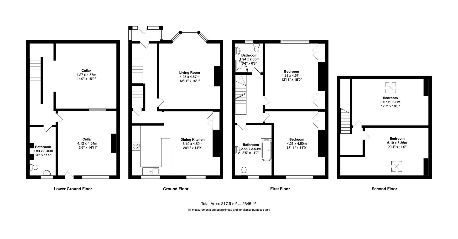 23, Cemetery Road, Pudsey floorplan