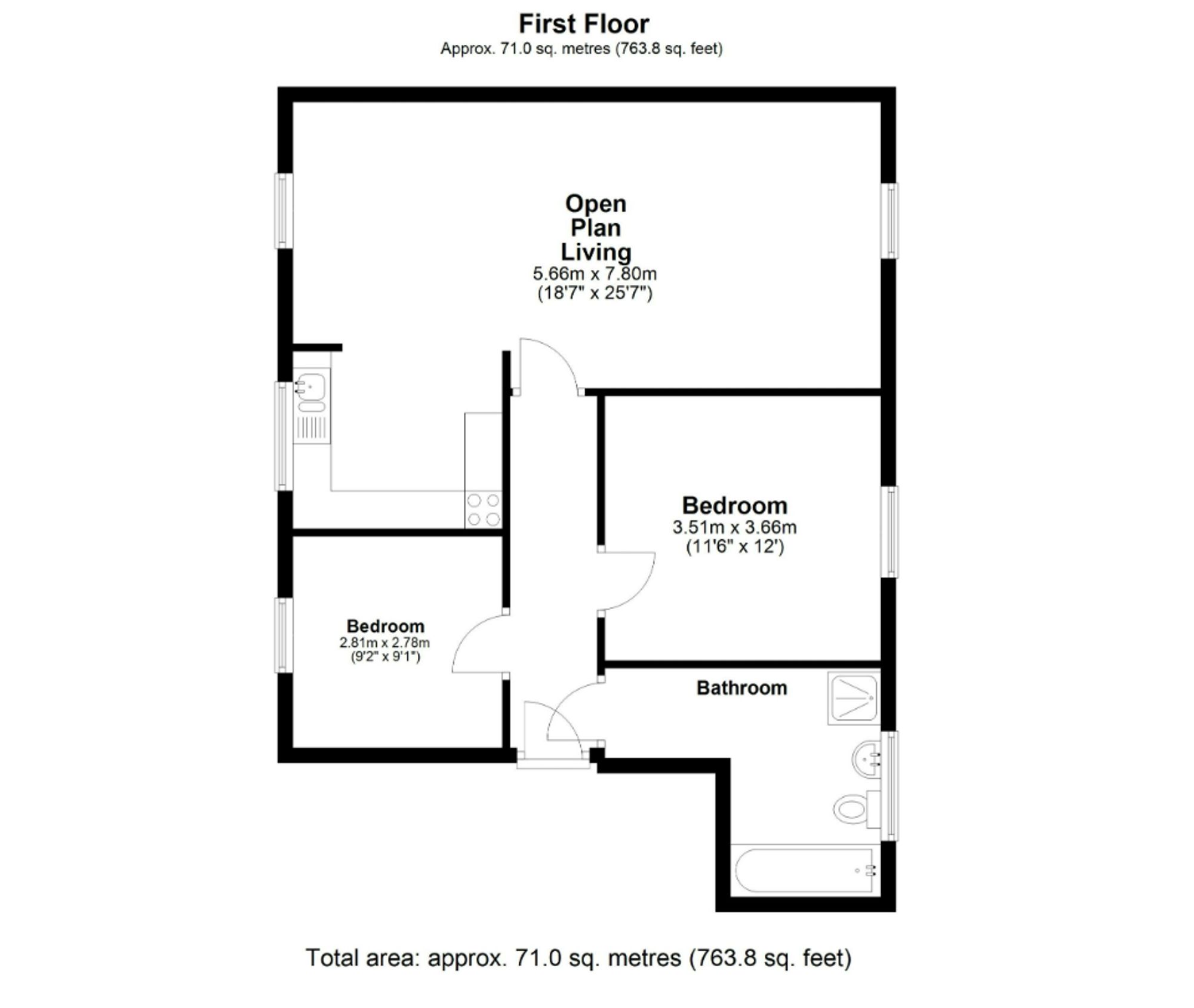 88 Delph Drive, Ormskirk floorplan