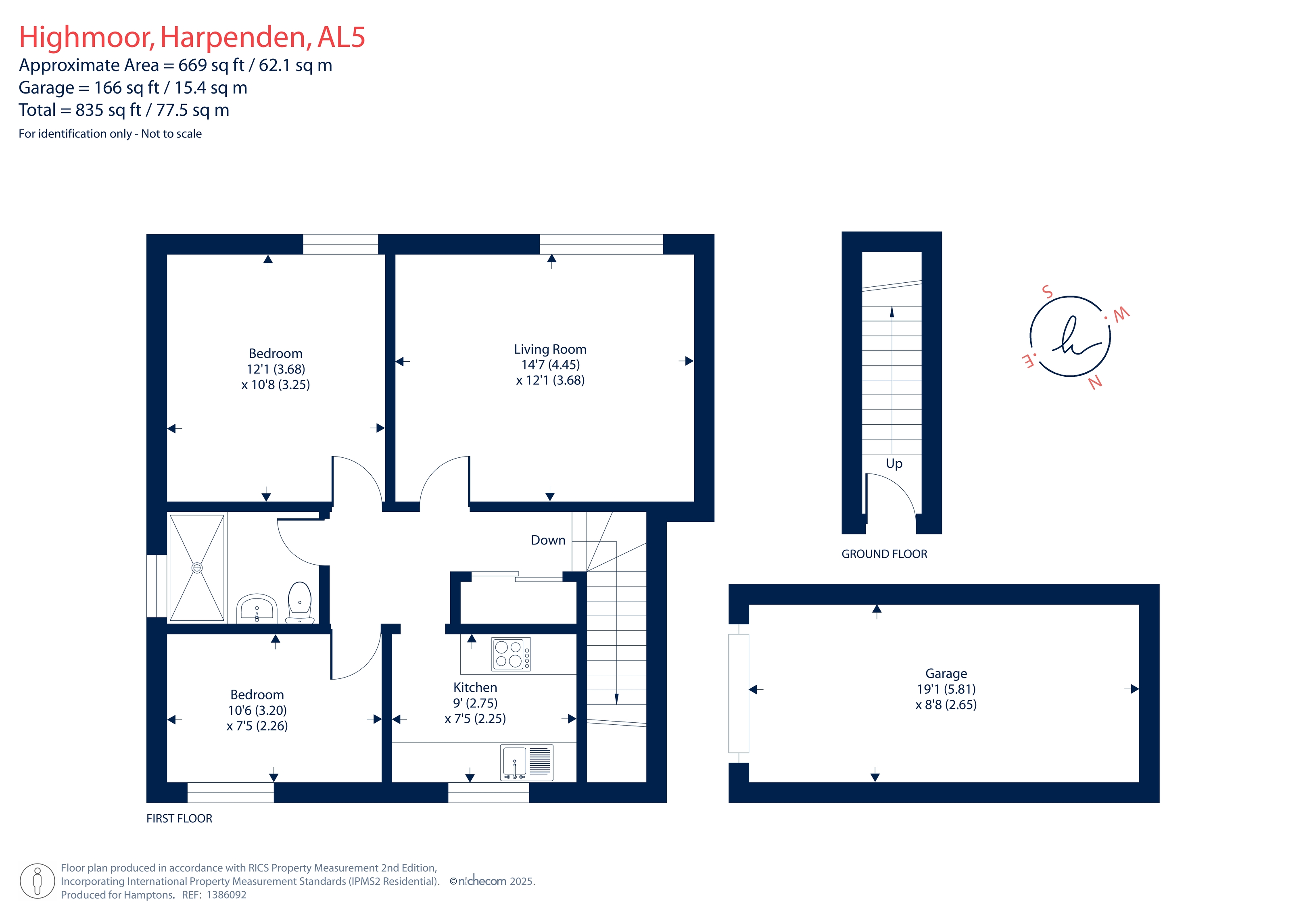 Highmoor, Harpenden, AL5 floorplan