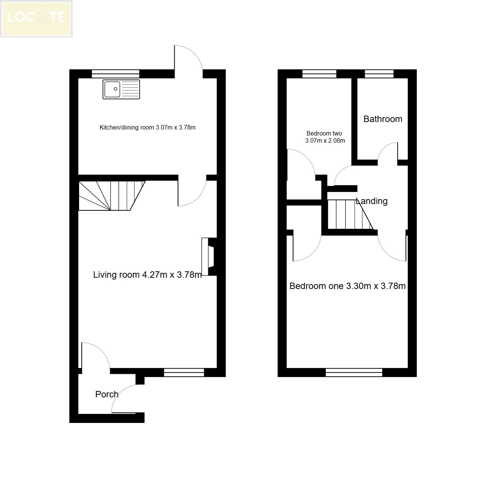 57 Rossett Drive, Davyhulme floorplan