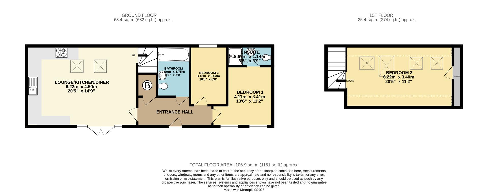 Bluebell Lodge, Threshers Bush, Harlow floorplan