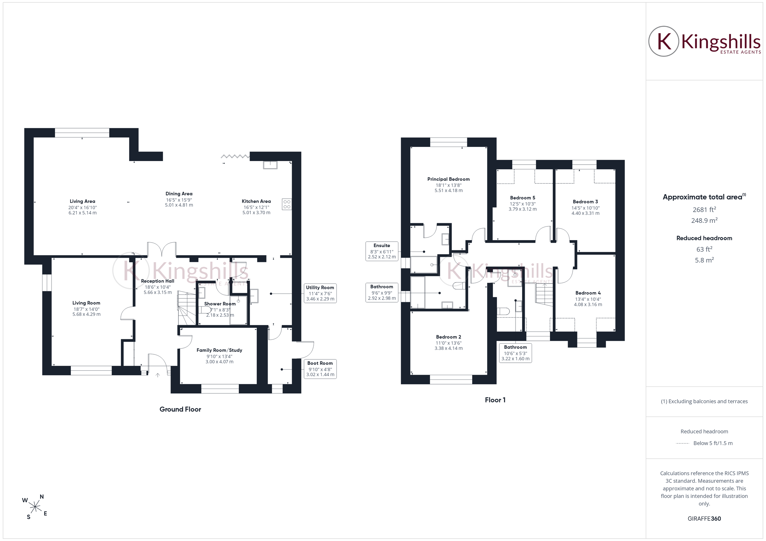 267 Amersham Road, High Wycombe floorplan