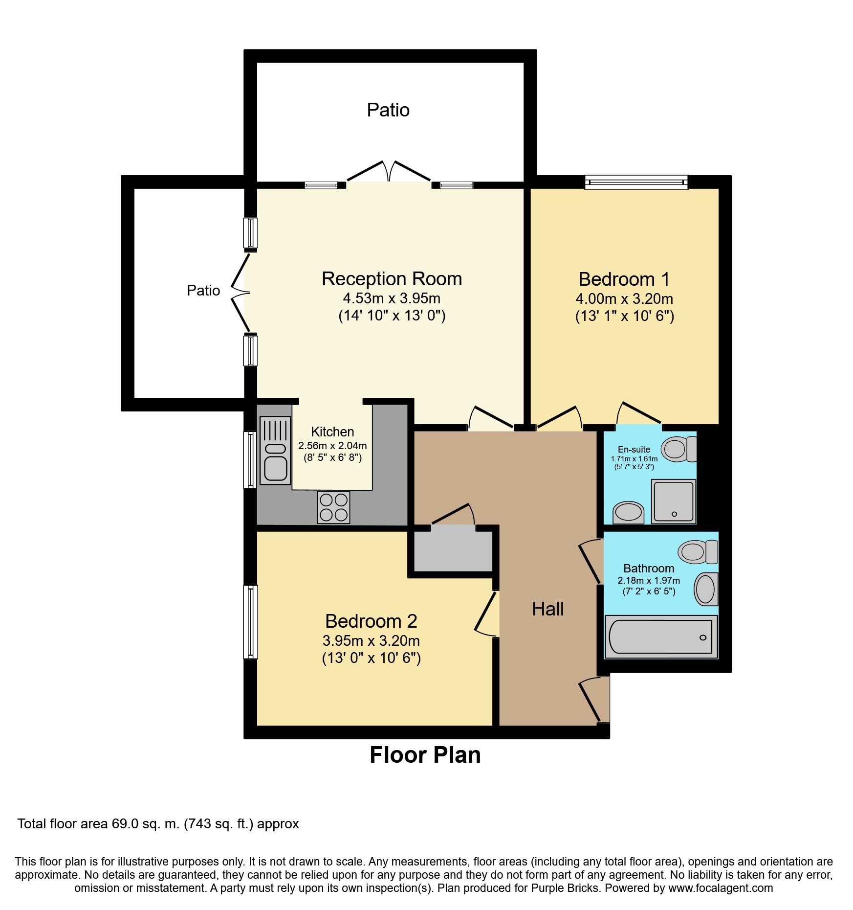 2 Bedrooms Flat for sale in 8 Goodman Crescent, Croydon CR0