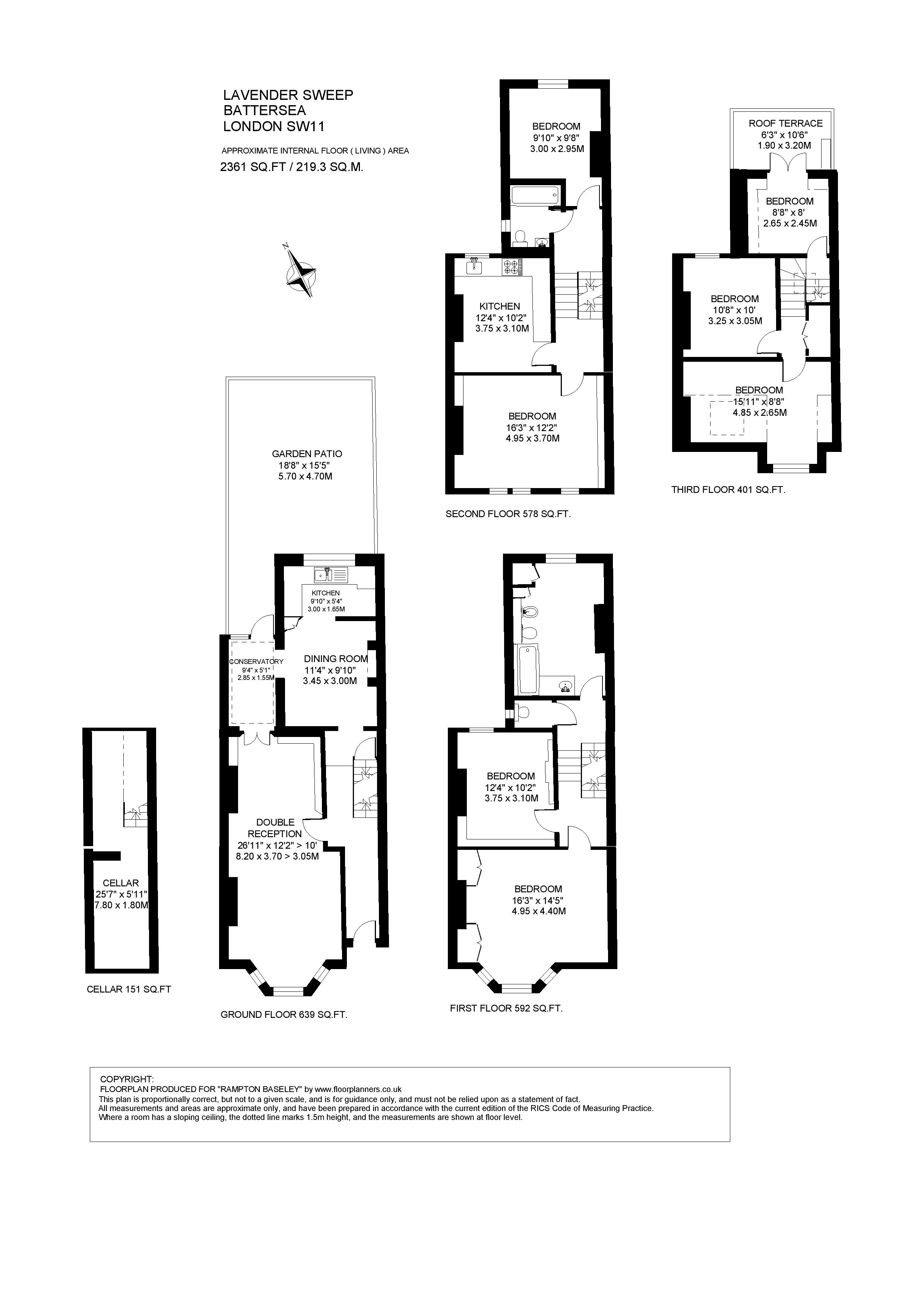131, Lavender Sweep, London floorplan