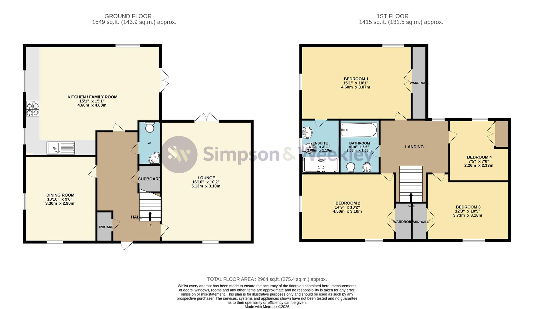 Plot 233, Allerthorpe, Fitzhugh Rise, Wellingborough floorplan