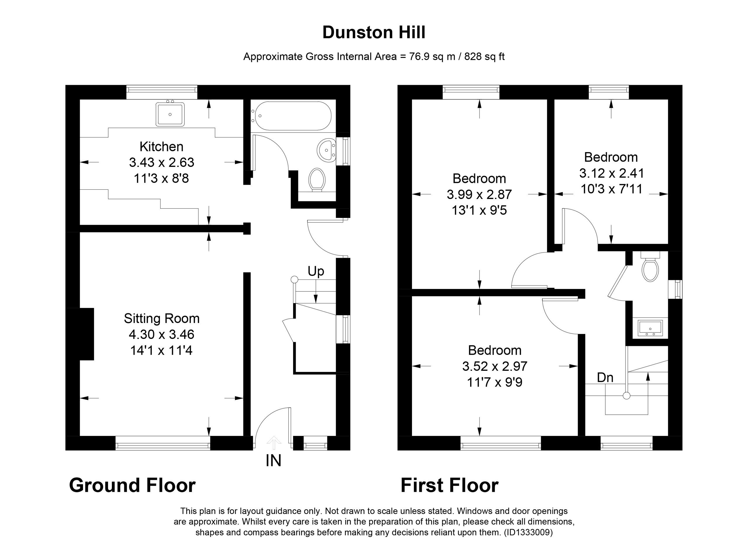 6, Dunston Hill, TRING floorplan