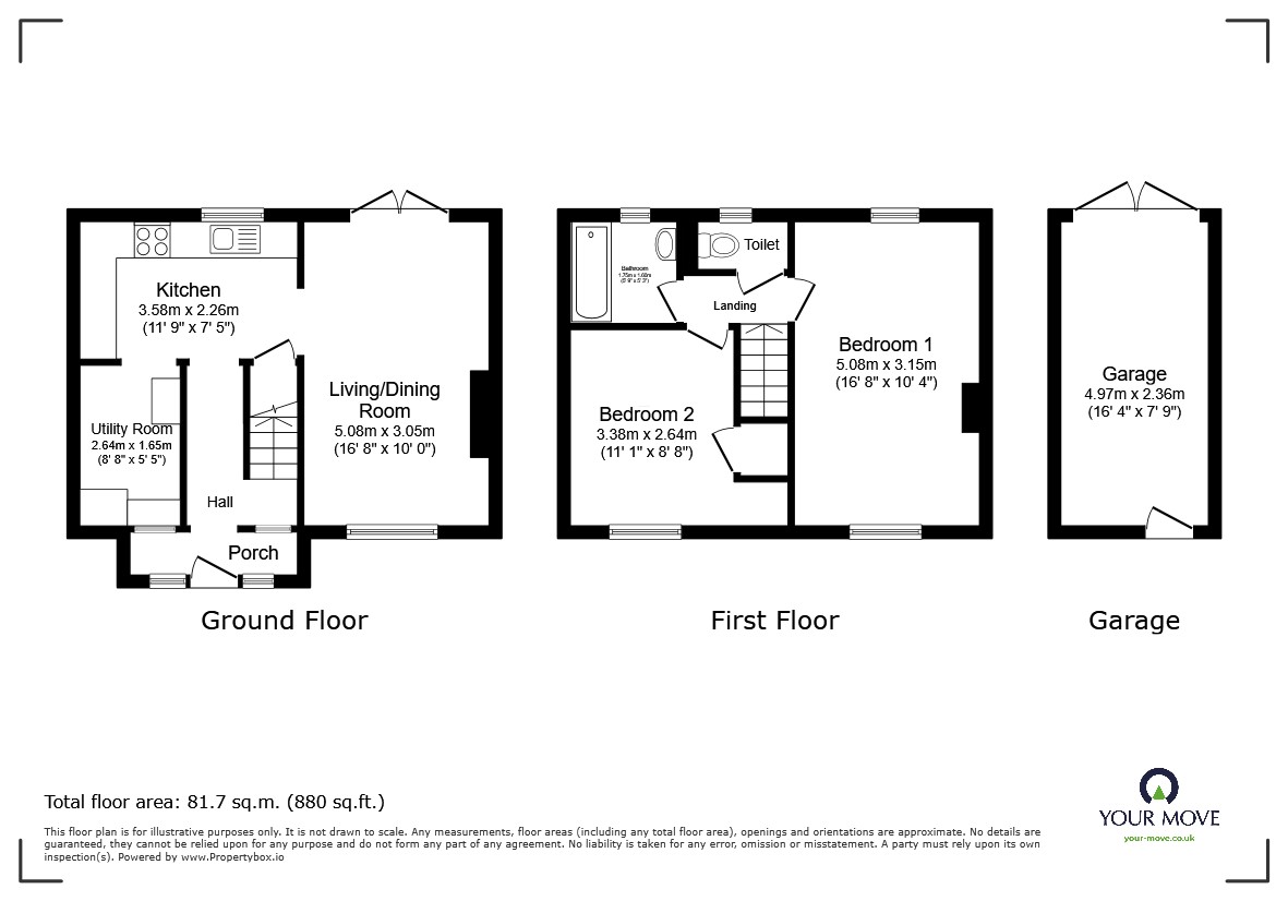 77, Lovell Road, Bedfordshire floorplan
