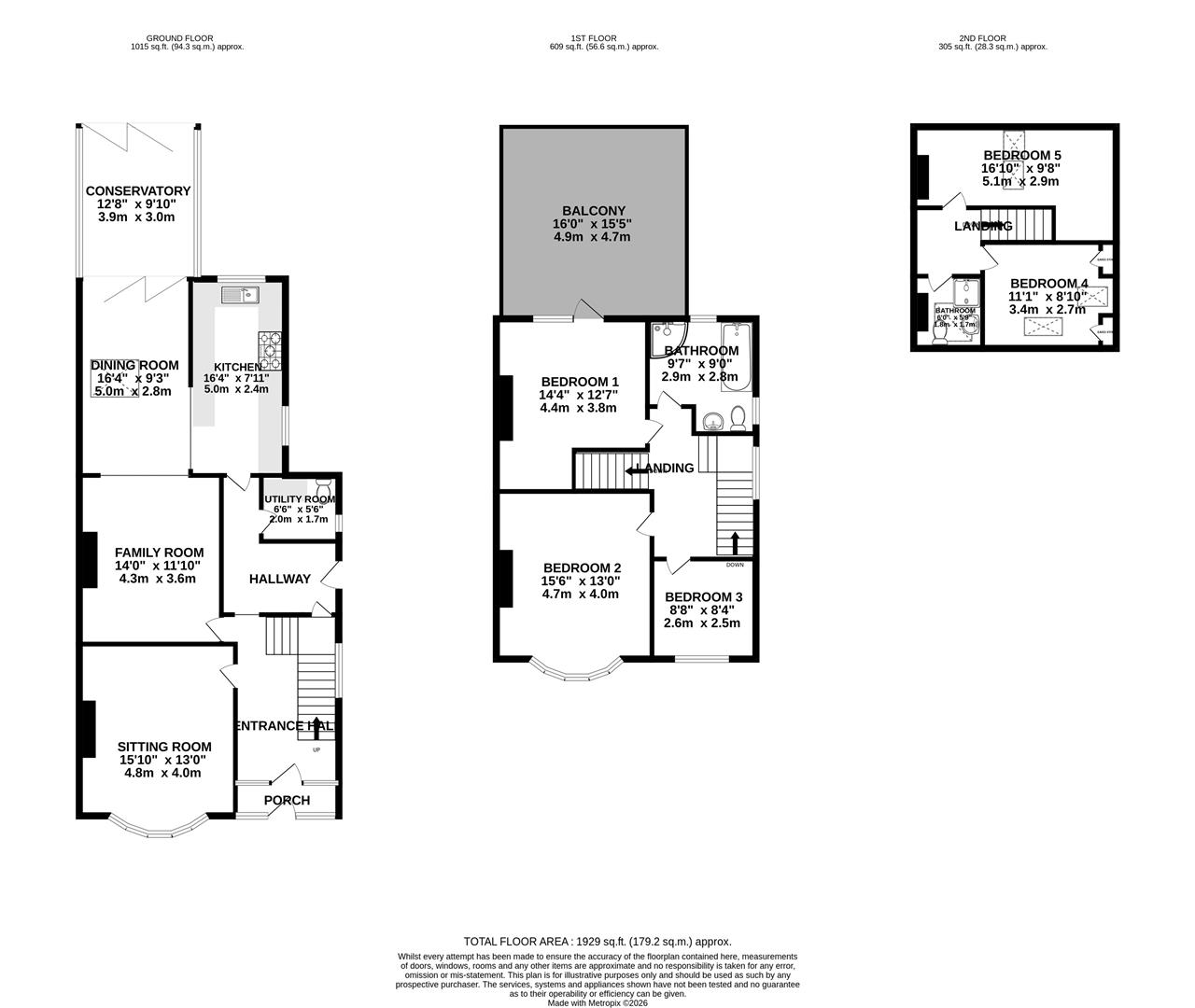 Dorchester Road, Weymouth floorplan