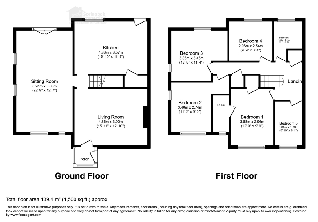6, Polventon Close, Penzance floorplan