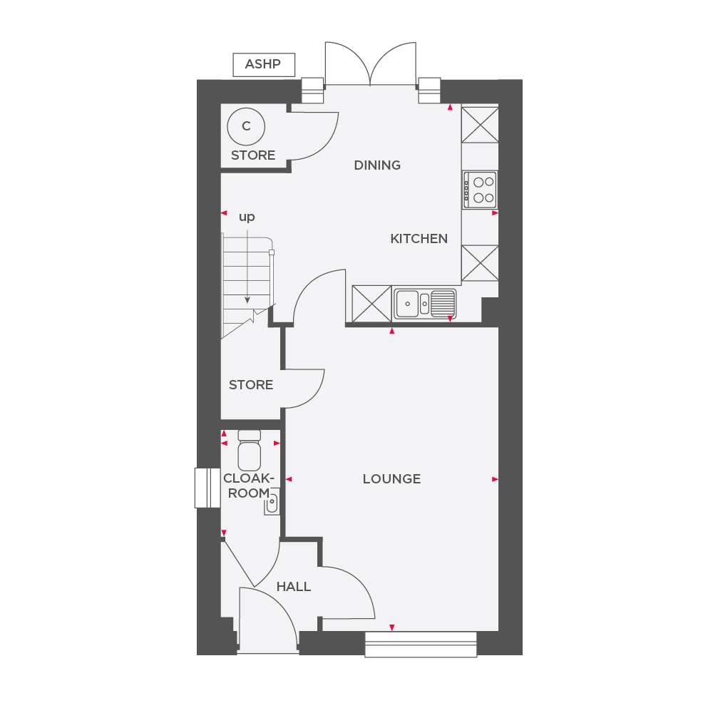 22, Garstang Road, Barton floorplan
