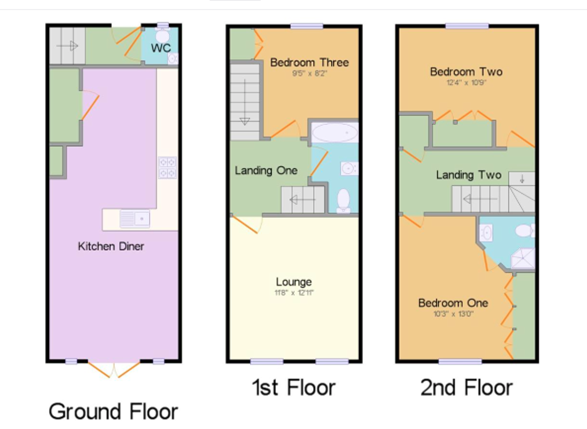 16, 16 Latimer Close, Bristol,, Bristol floorplan