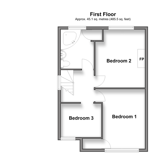 Hillbury Road, Warlingham floorplan
