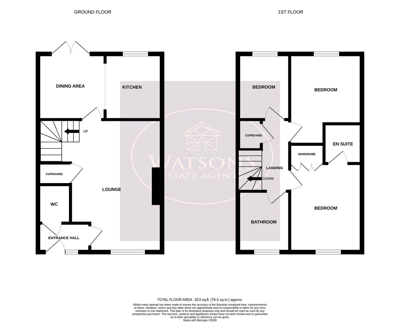 2, Calvert Close, Nottingham floorplan