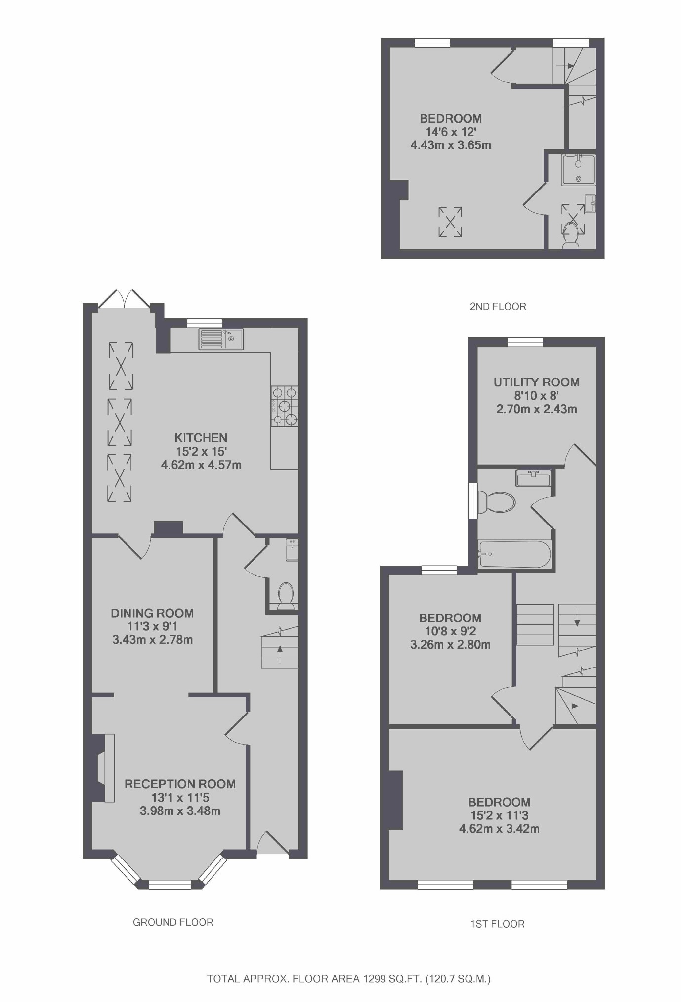 4 Bedrooms  to rent in Greyhound Road, London NW10