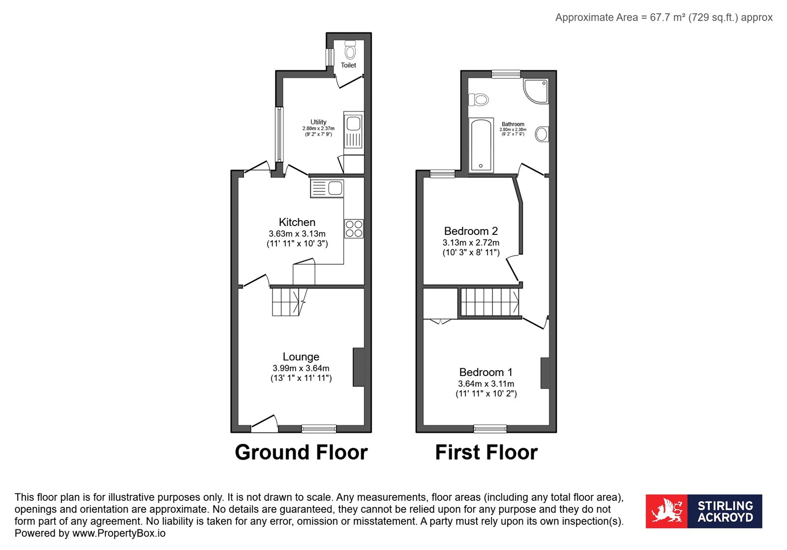 34, Love Lane, London floorplan