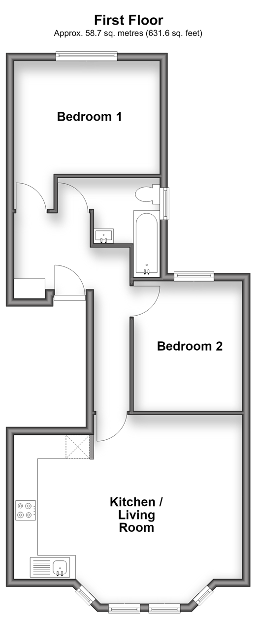 Ancaster Road, Beckenham floorplan