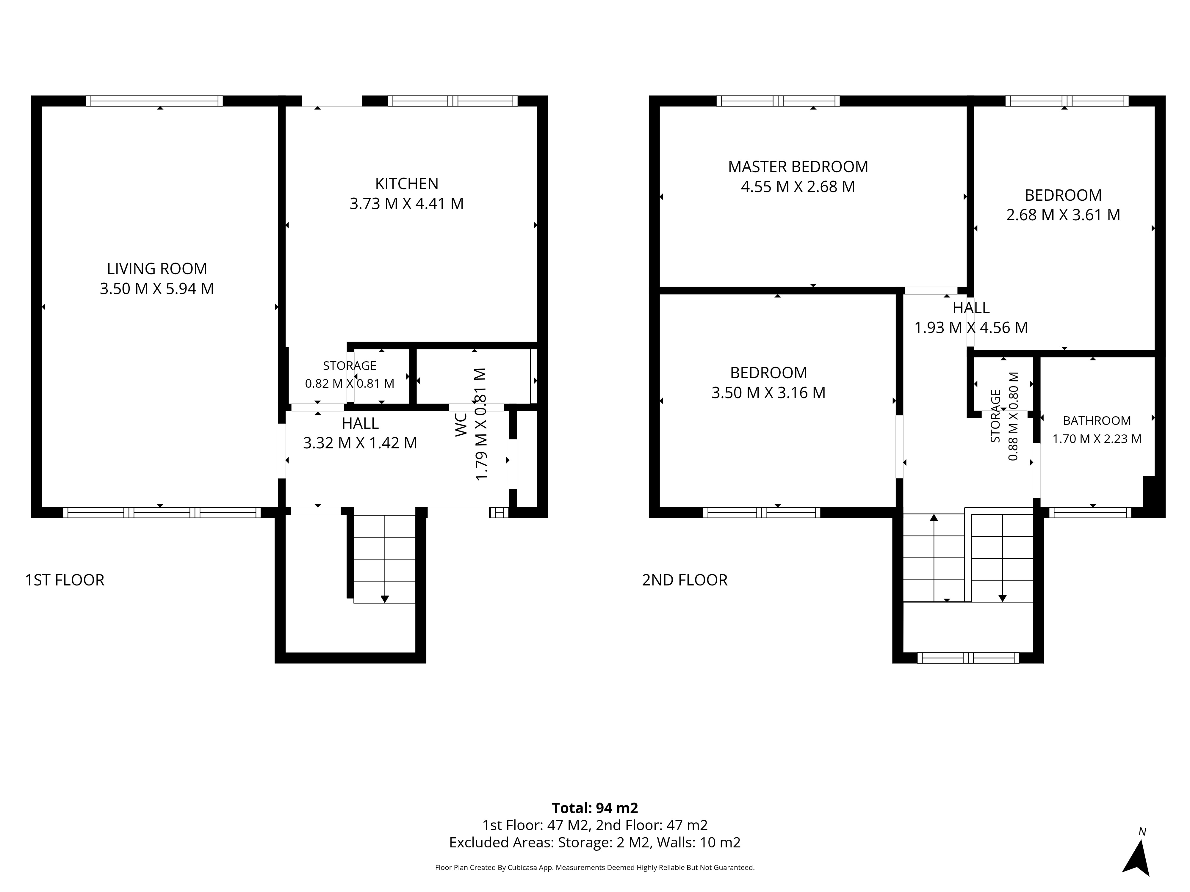 96, Braehead, Bonhill floorplan