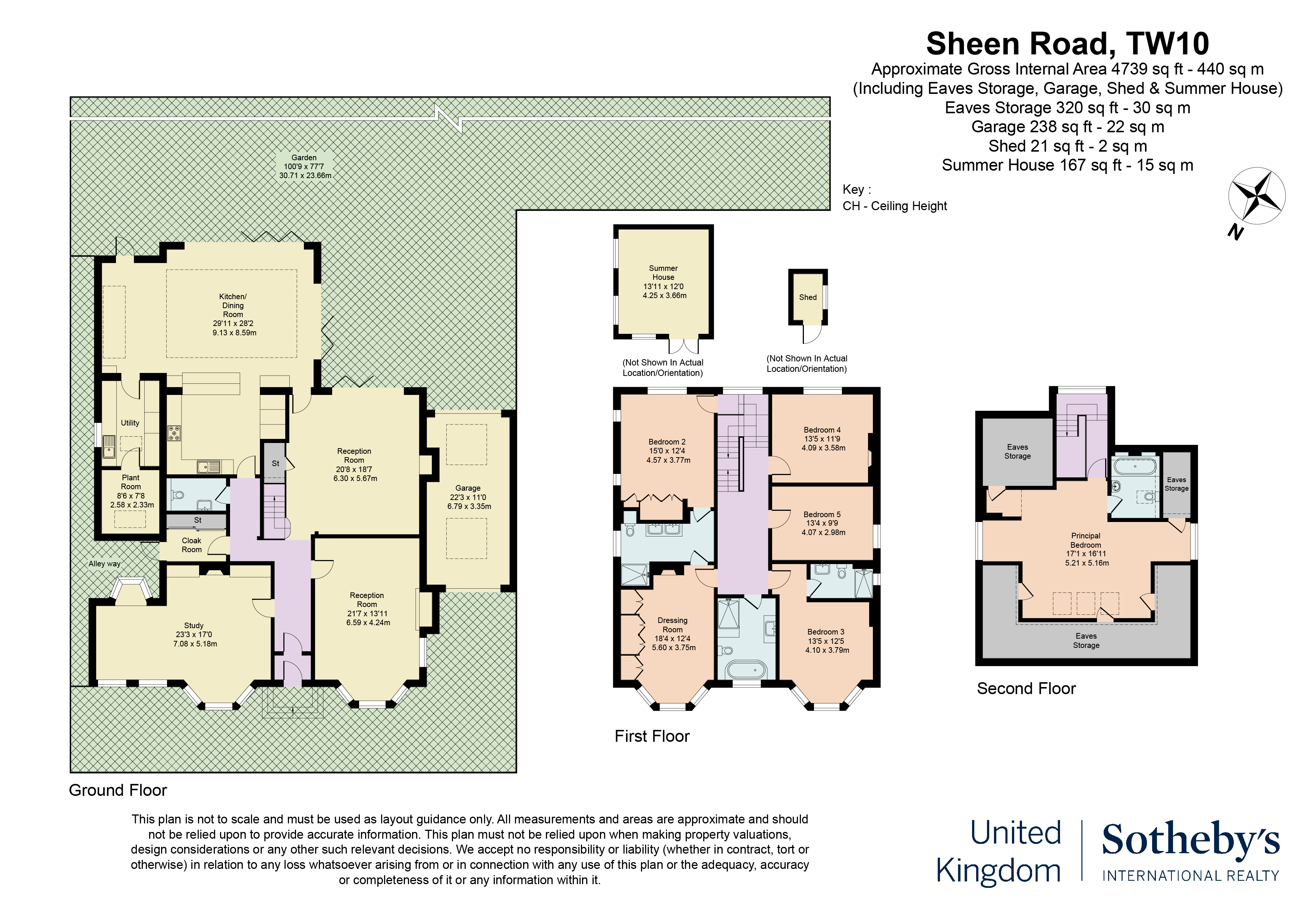 291, Sheen Road, London floorplan