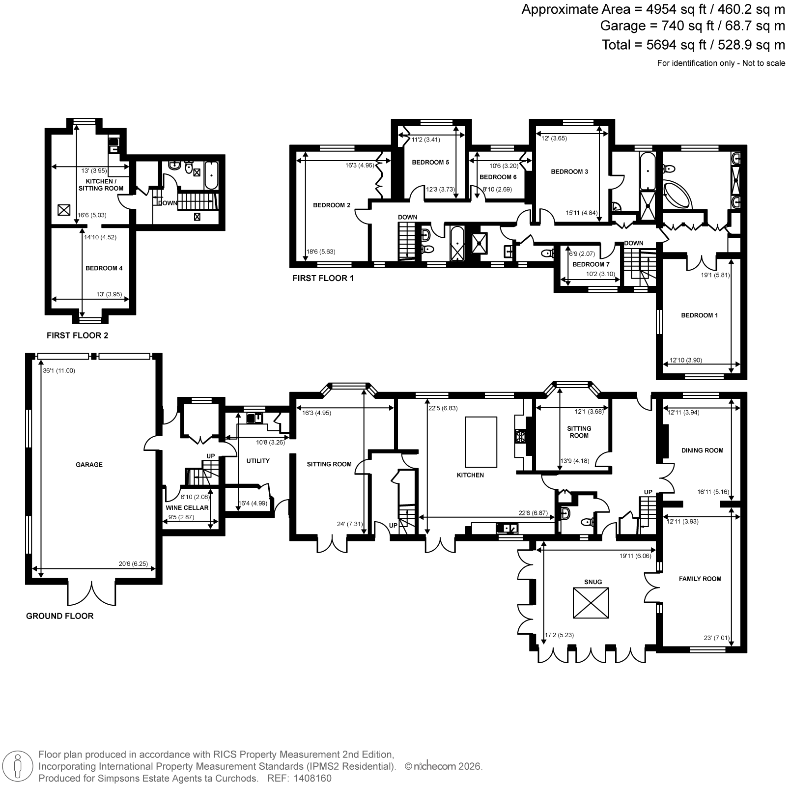 11, Broadwater Road North, Burwood Park floorplan