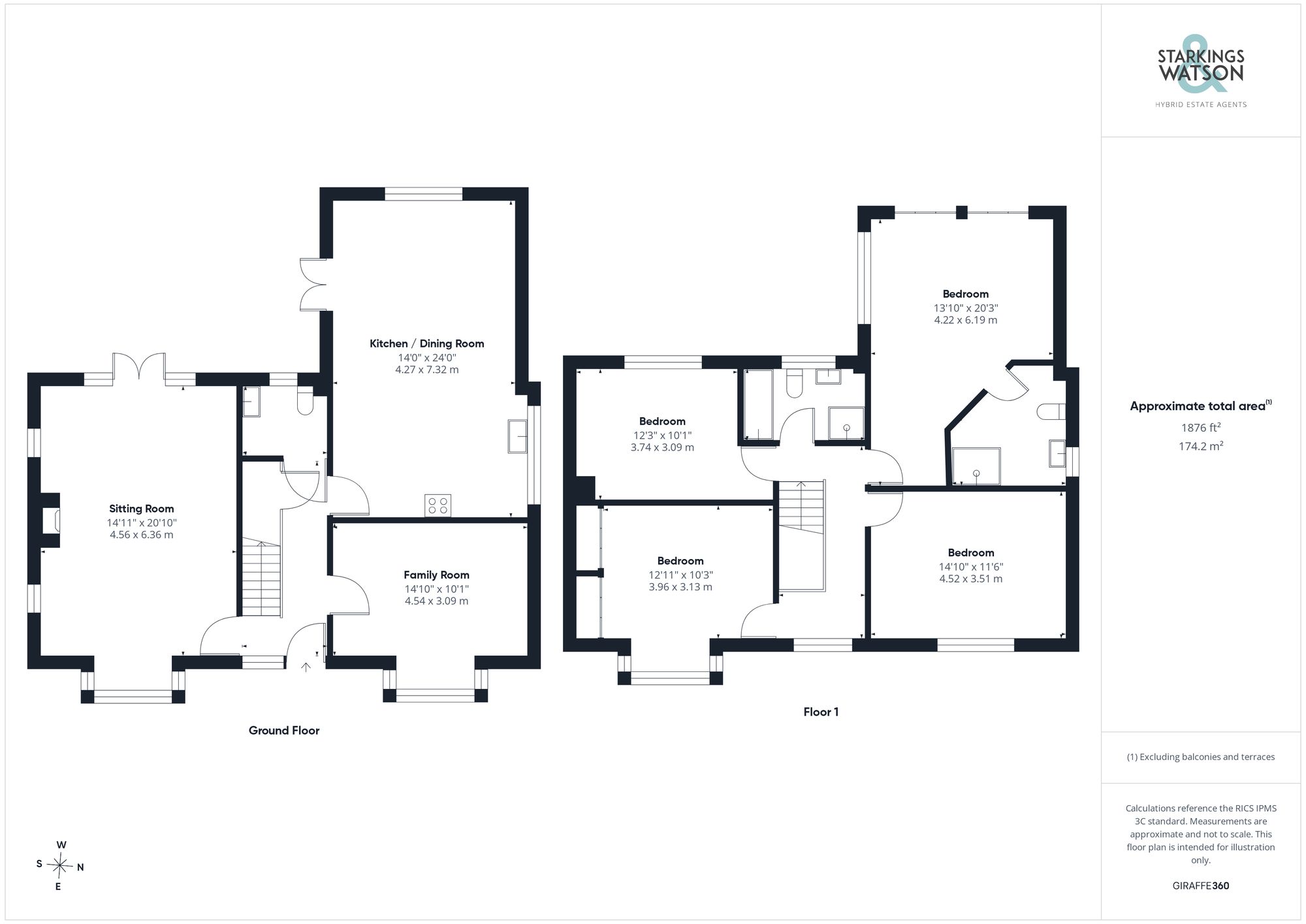 1 Rustic Garden The Street, Norwich floorplan