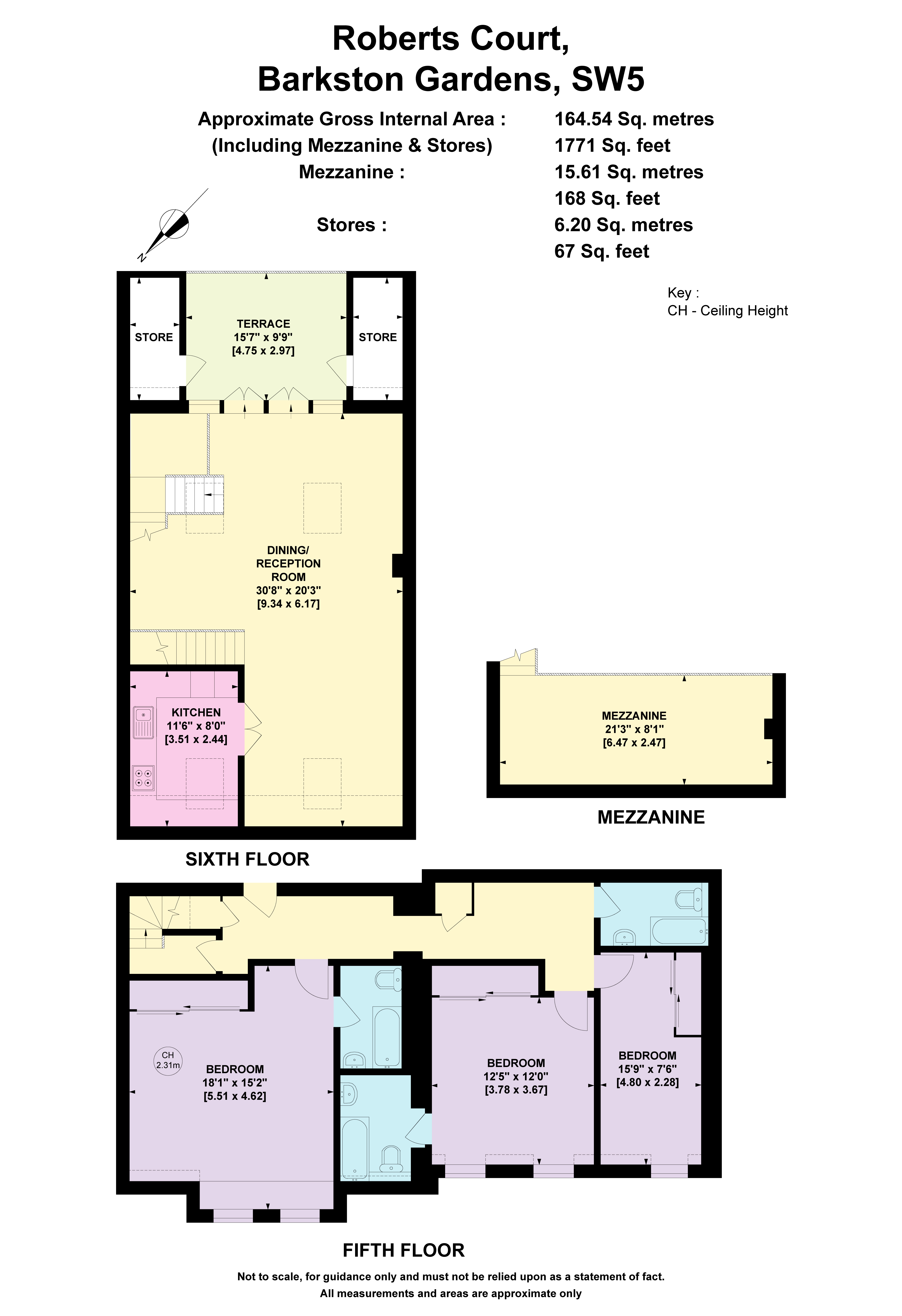 45, Barkston Gardens, London floorplan