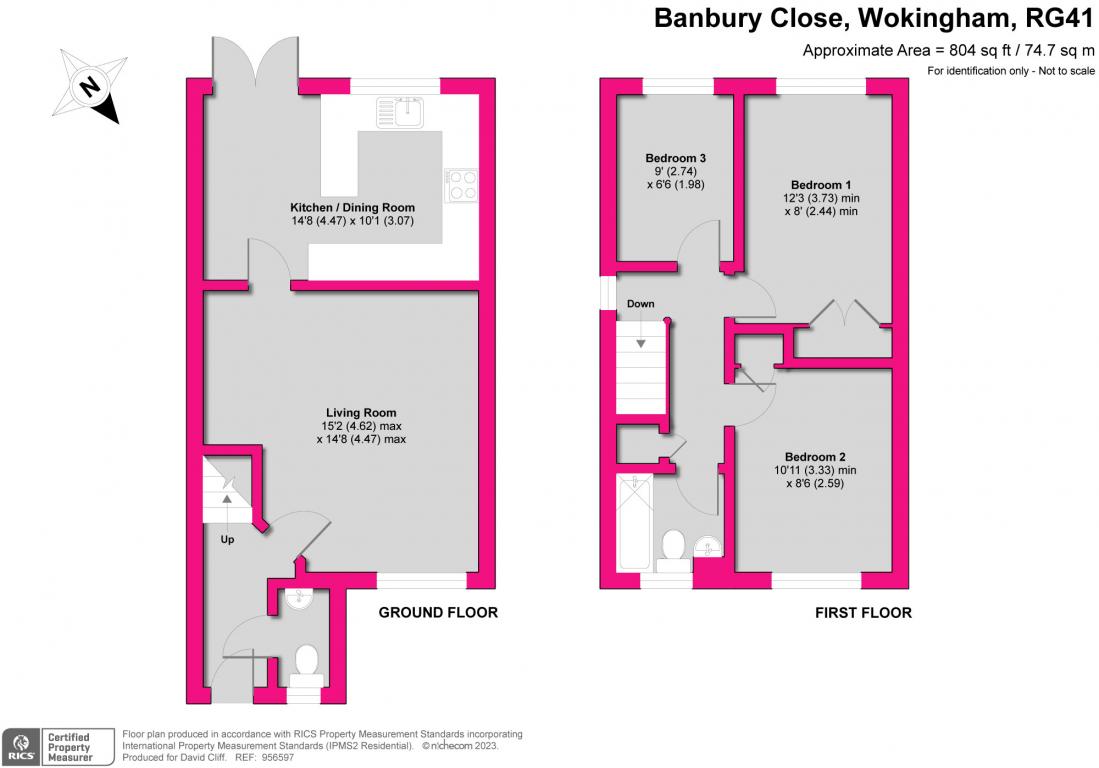 Banbury Close, Wokingham RG41, 3 bedroom end terrace house for sale