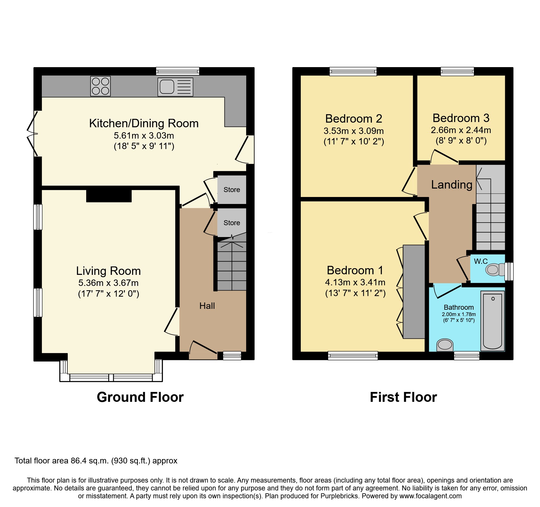 309, Humber Doucy Lane, Ipswich floorplan