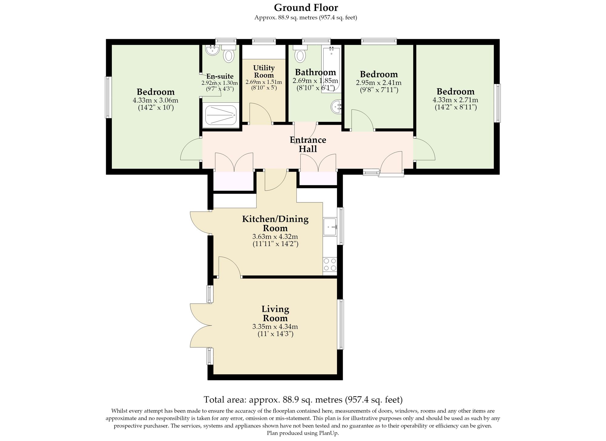 27d The Street, North Lopham floorplan