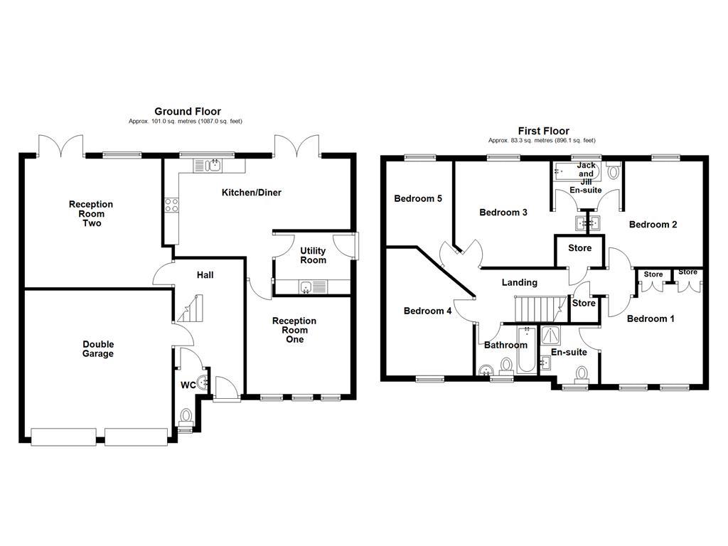 11, Masefield Close, Old Langho floorplan
