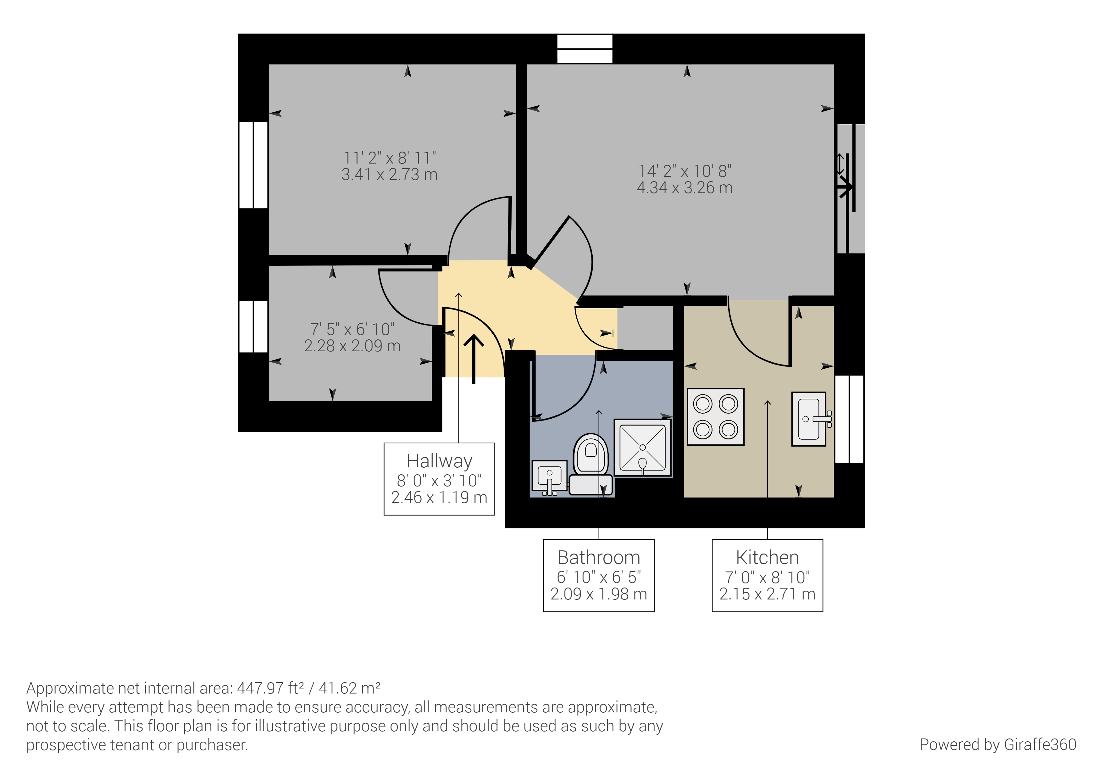 White Friars Lane, Plymouth floorplan