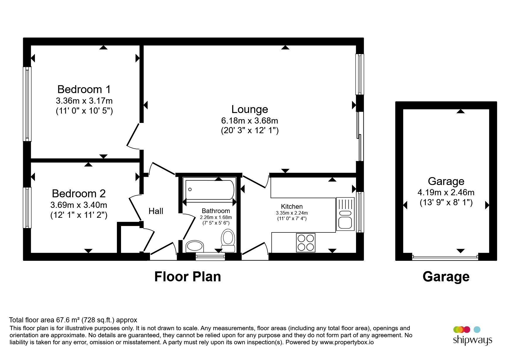 7, Highlow Avenue, Kidderminster floorplan