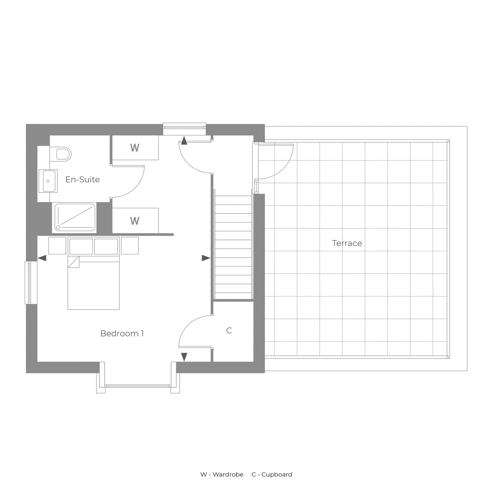 5, Rowan Walk, Cambridge floorplan