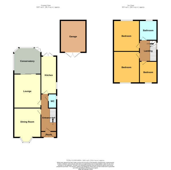 593, Trentham Road, Blurton, Stoke-on-trent floorplan