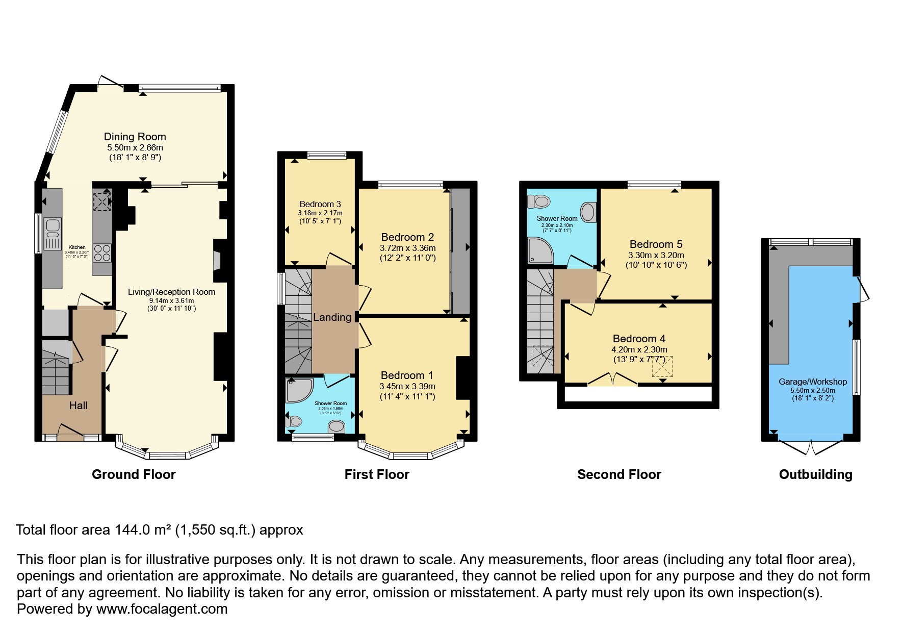 619, Greenford Road, Greenford floorplan