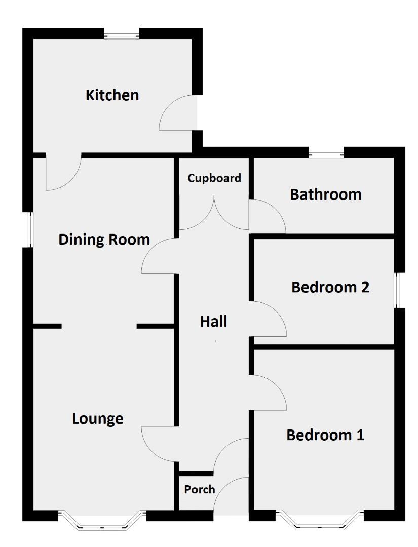13, Benville Road, Weymouth floorplan