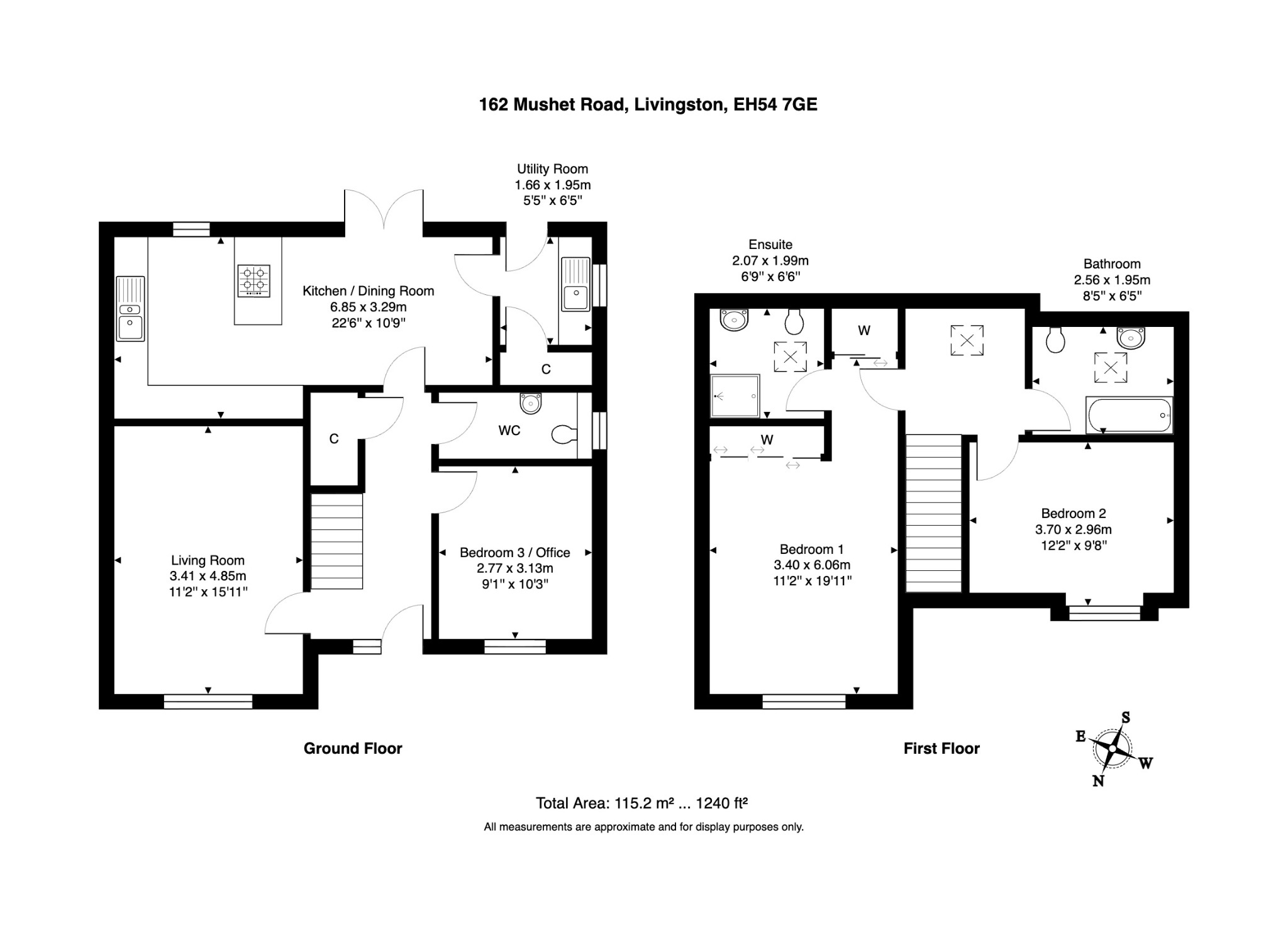 162 Mushet Road, Kirkton Campus, West Lothian floorplan