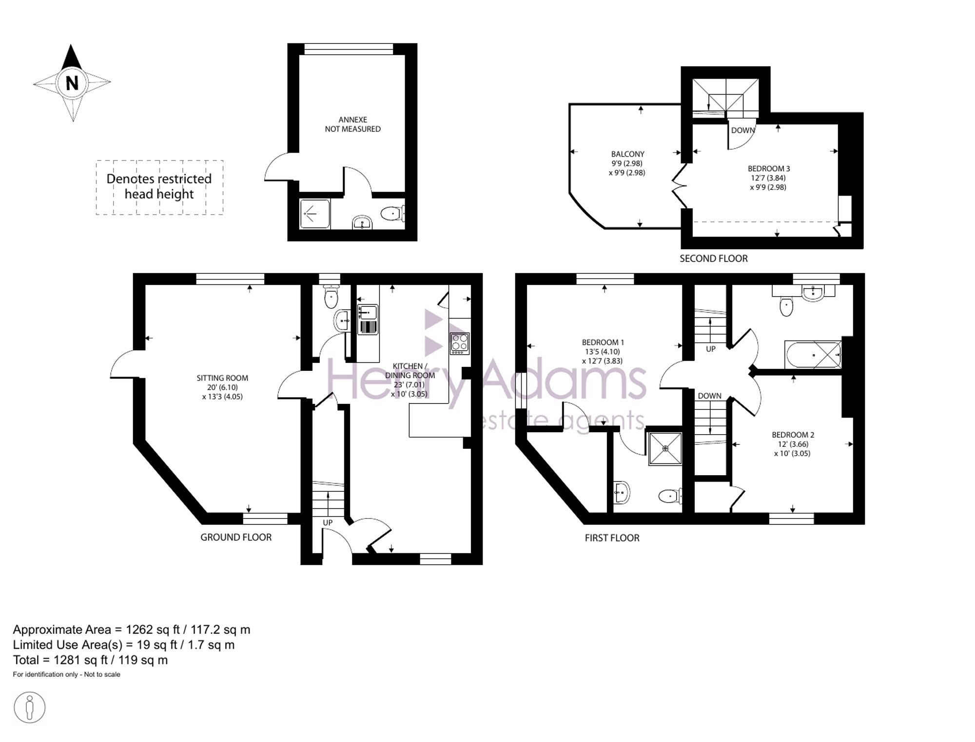 35 Fishbourne Road East, Chichester floorplan