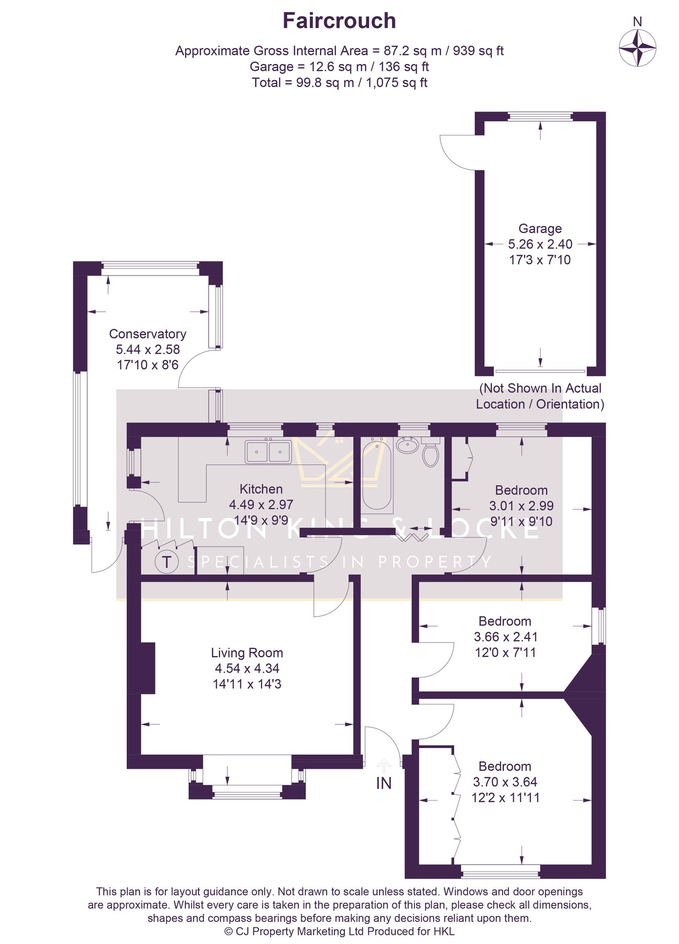 Faircrouch, Beeches Road, Slough floorplan