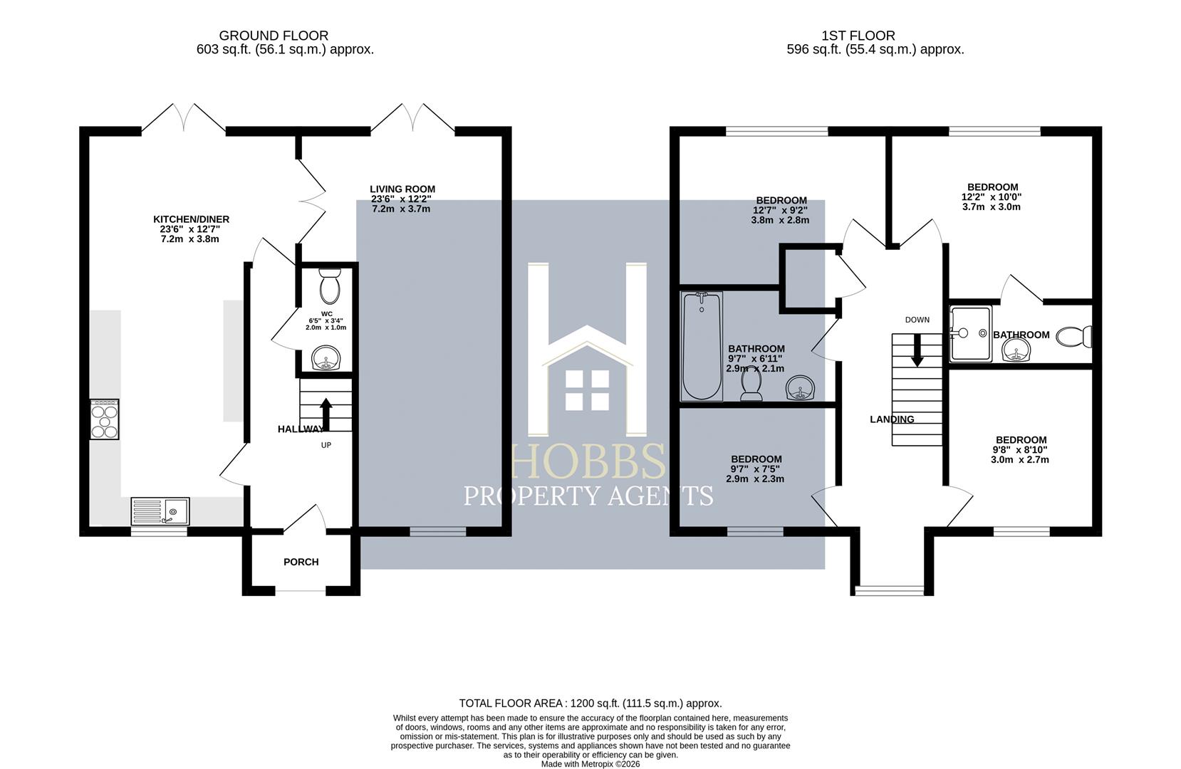46, Lark Rise, Bristol floorplan