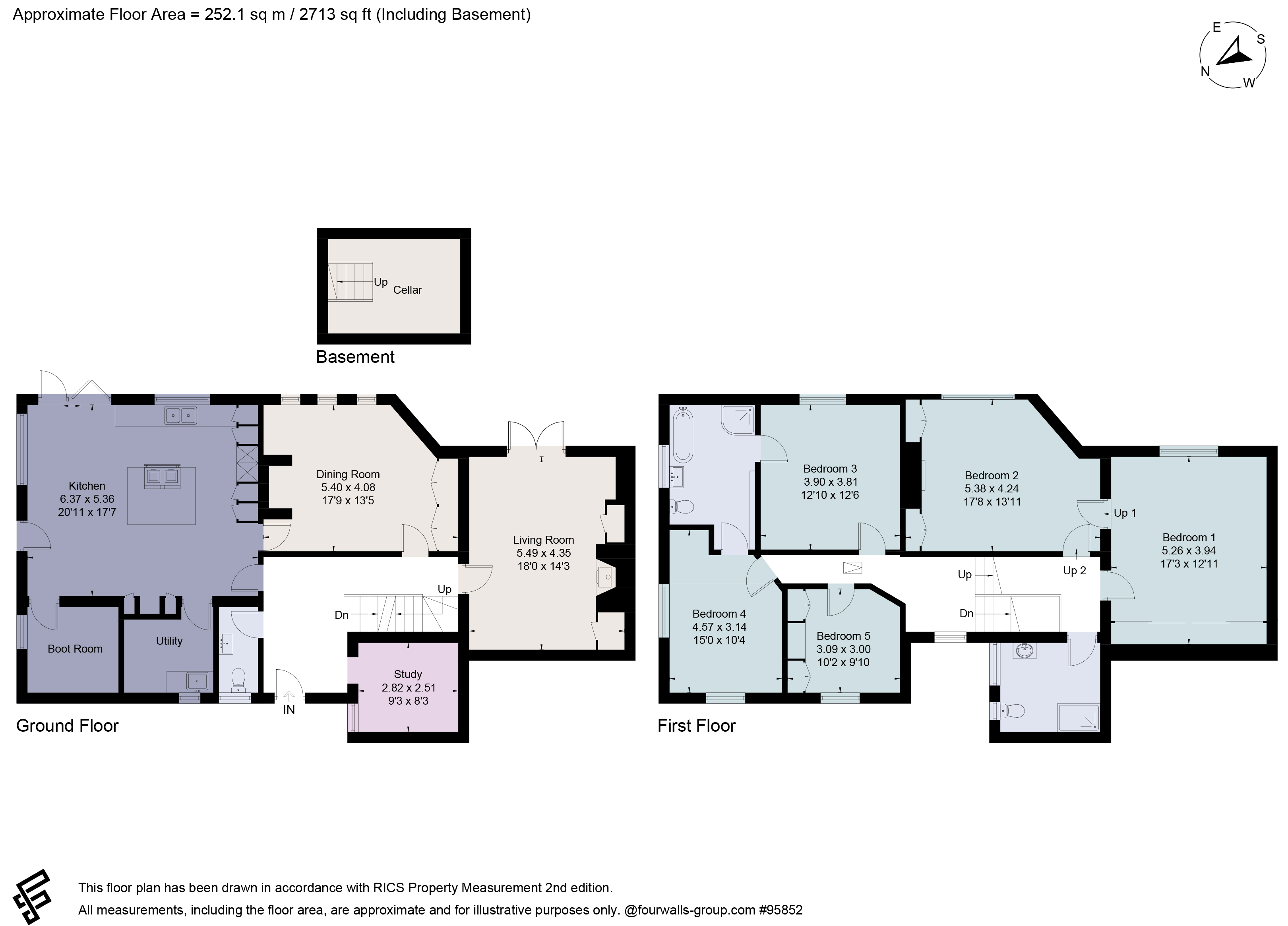 Norwood Hill House,, Norwood Hill, Surrey floorplan