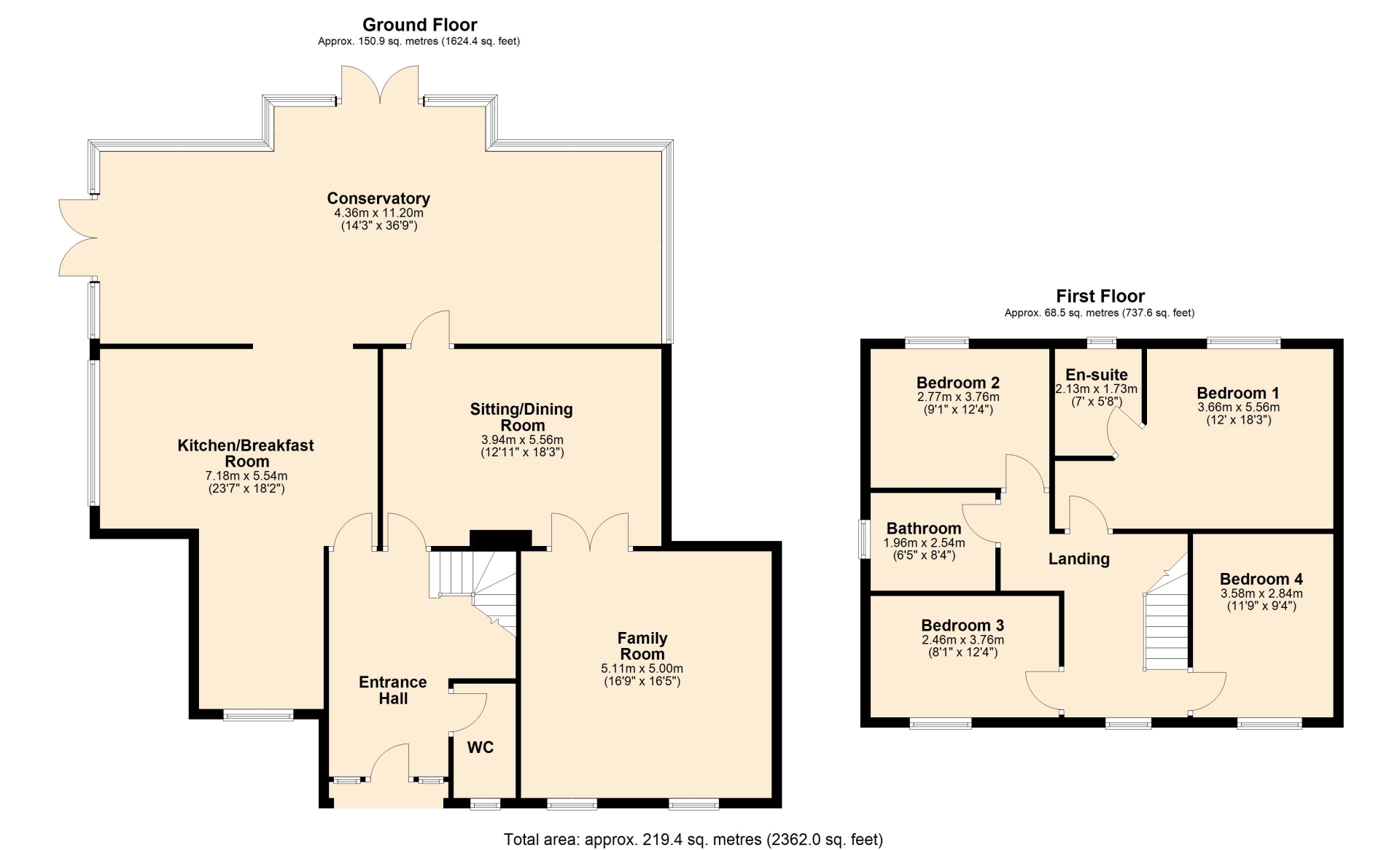 84, East Street, Northampton floorplan