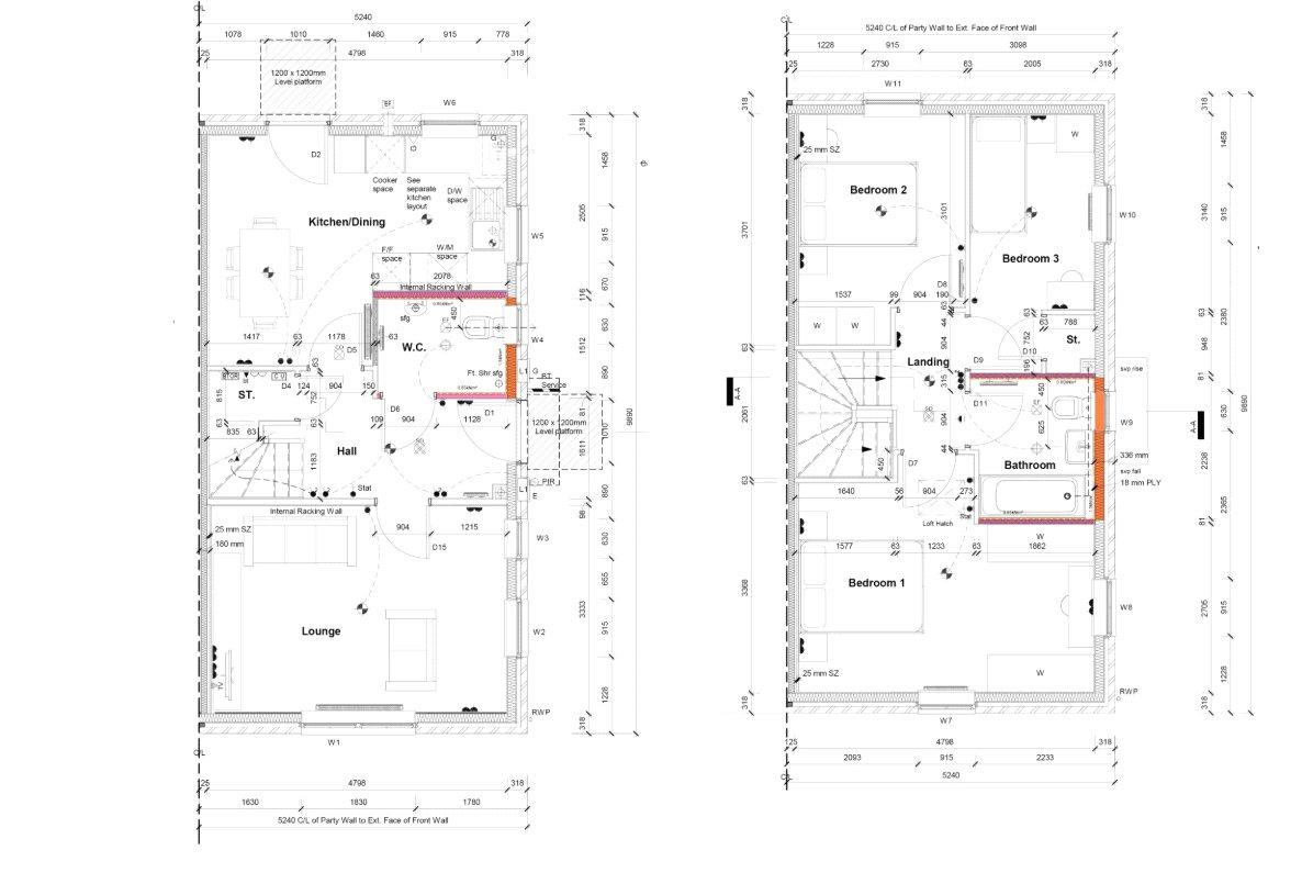 The Hawthorns - Plot 125, 2, Badger Sett, Nottinghamshire floorplan