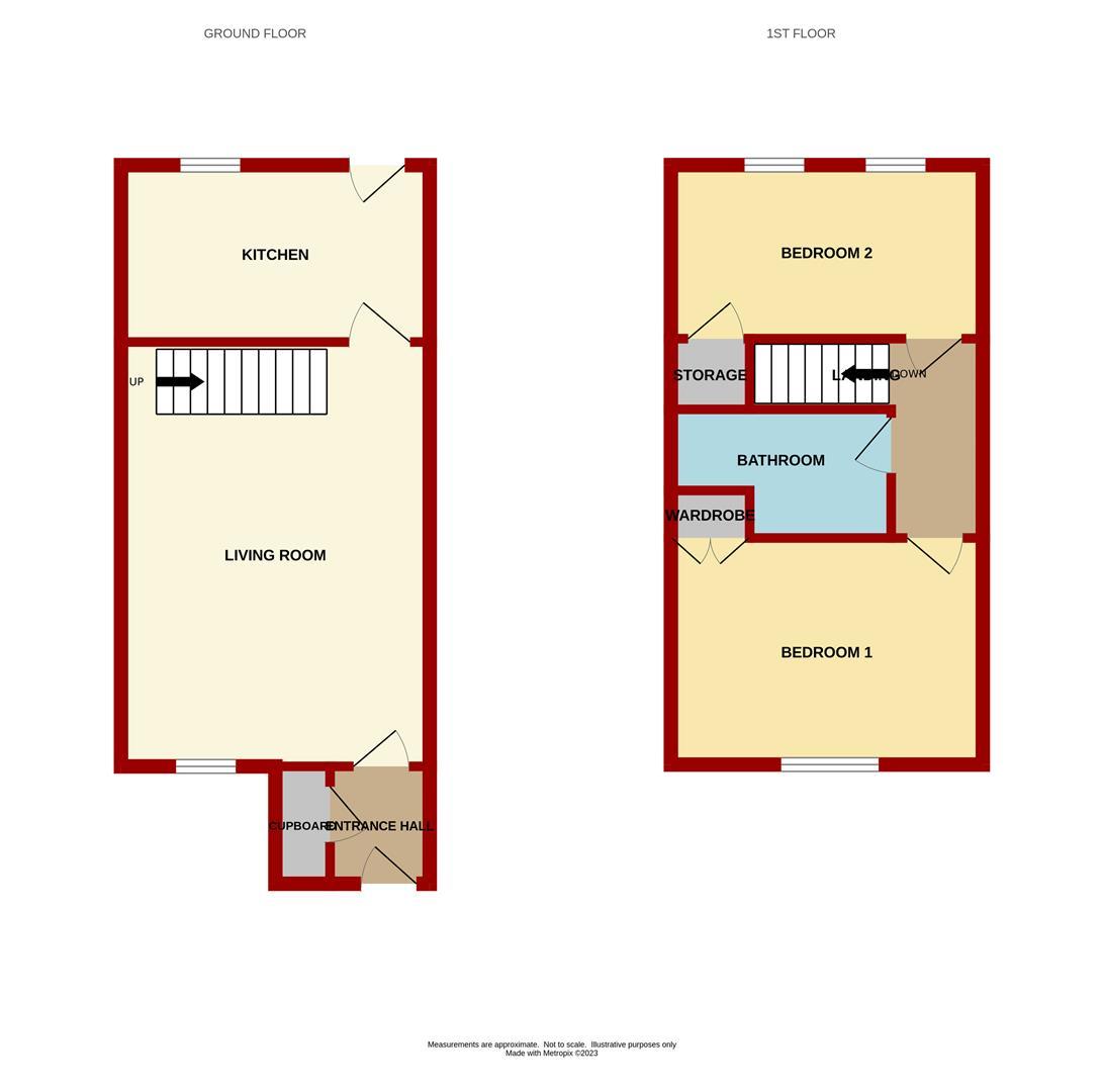 24, Russett Way, Newent floorplan
