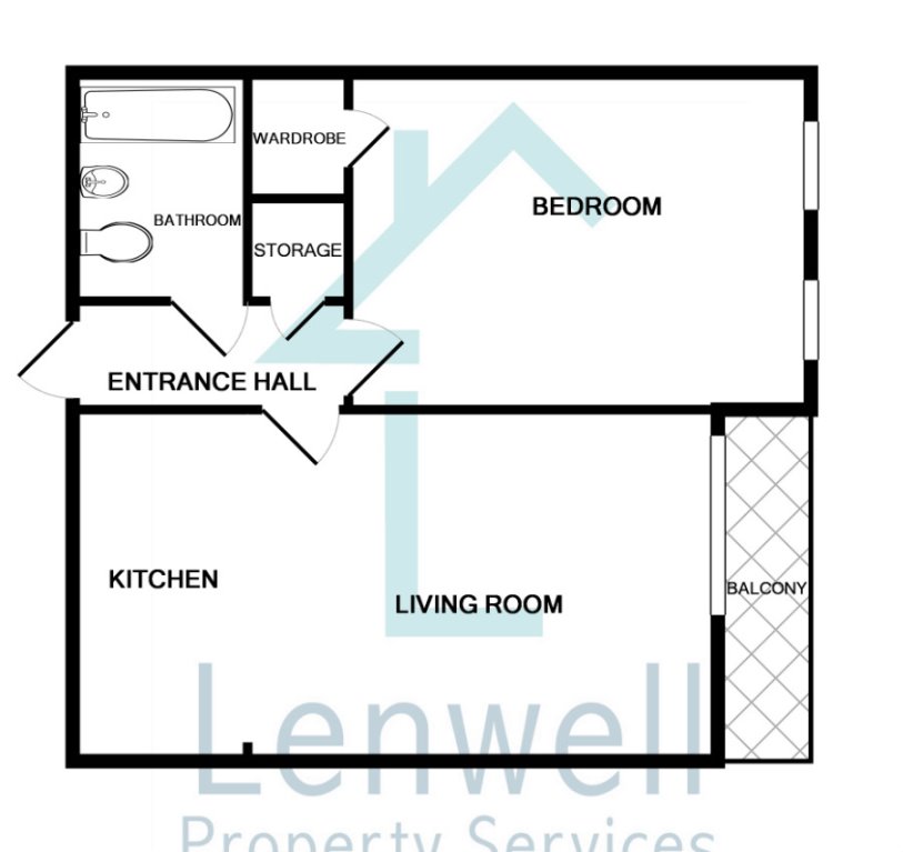 1 Bedrooms Flat to rent in Dudley Street, Luton LU2