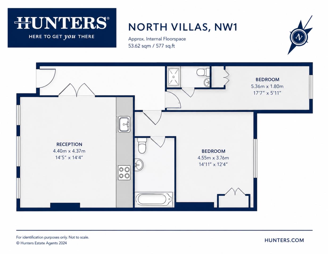 19B, North Villas, London floorplan
