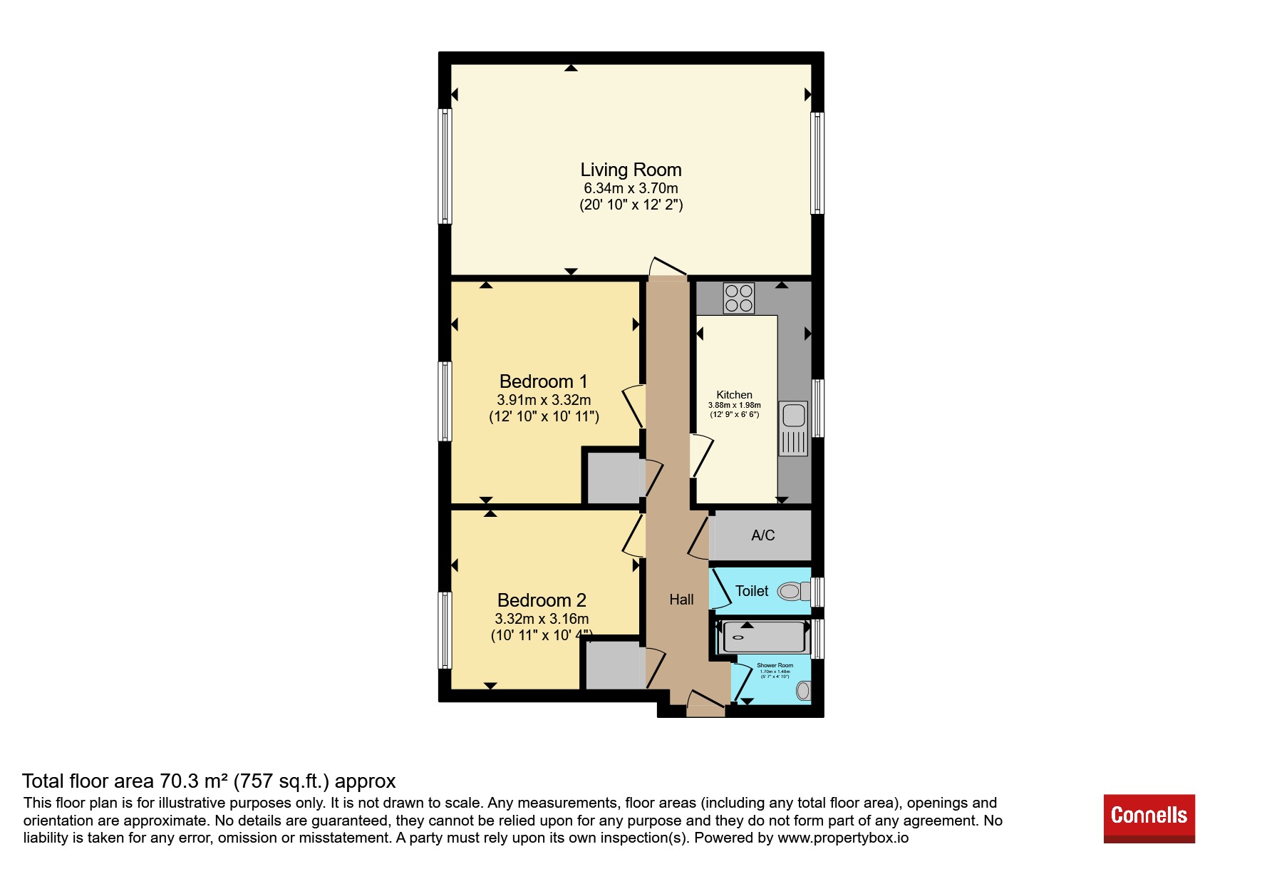 Symes Road, Romsey floorplan