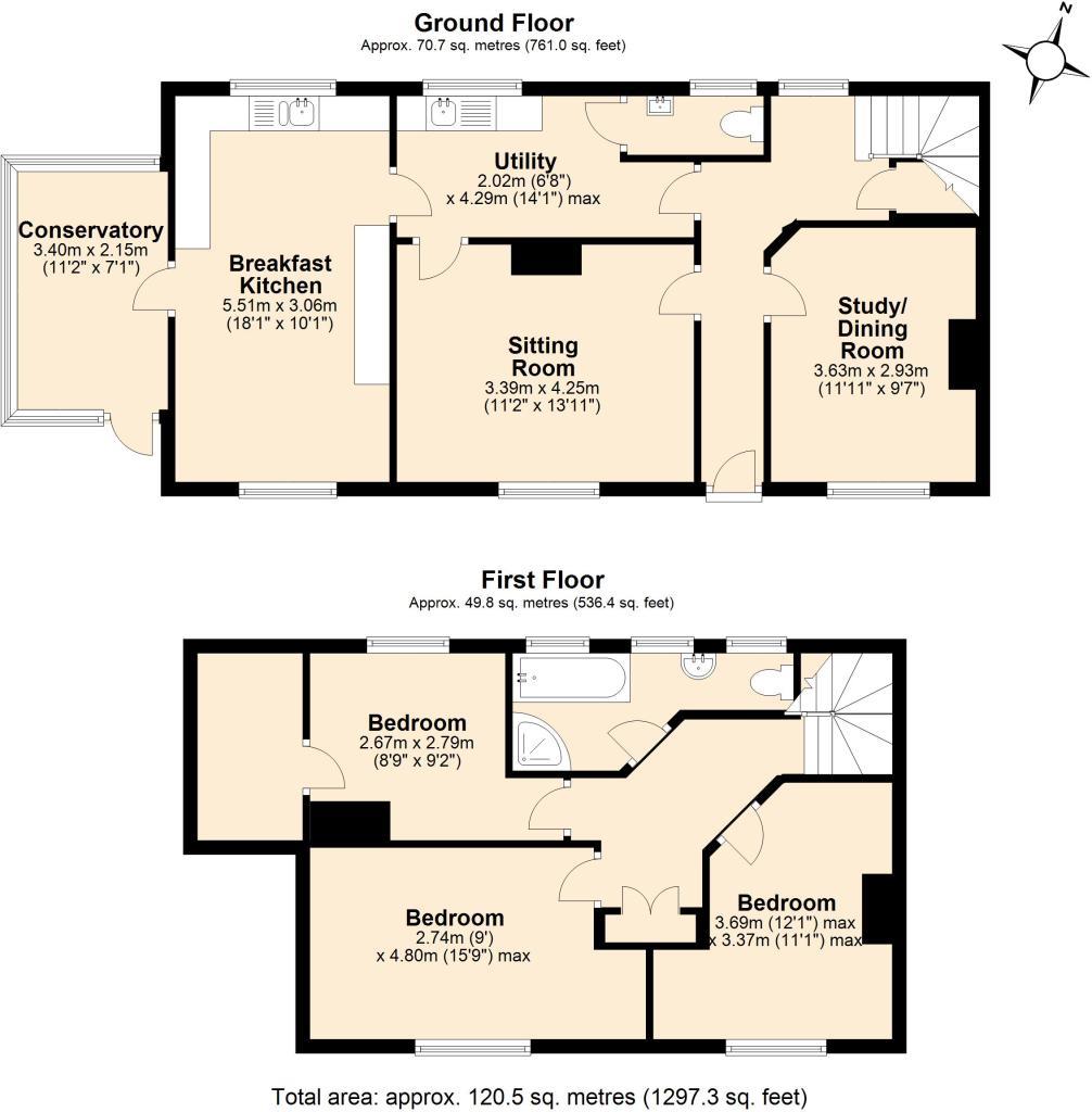 1 Woodview, Ross-On-Wye floorplan