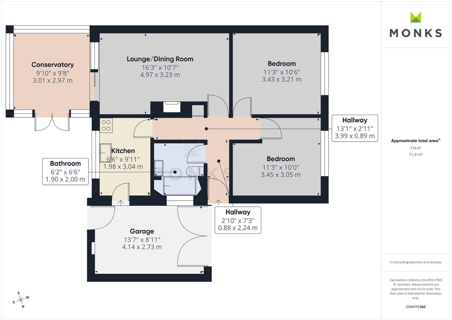 35, Roden Grove, Shrewsbury floorplan